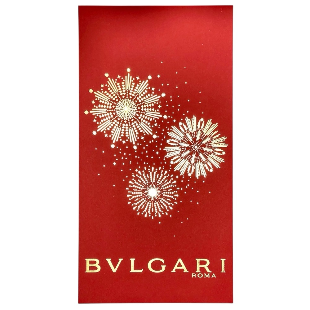 Bvlgari Roma Red Notes Envelopes - Pack of 10